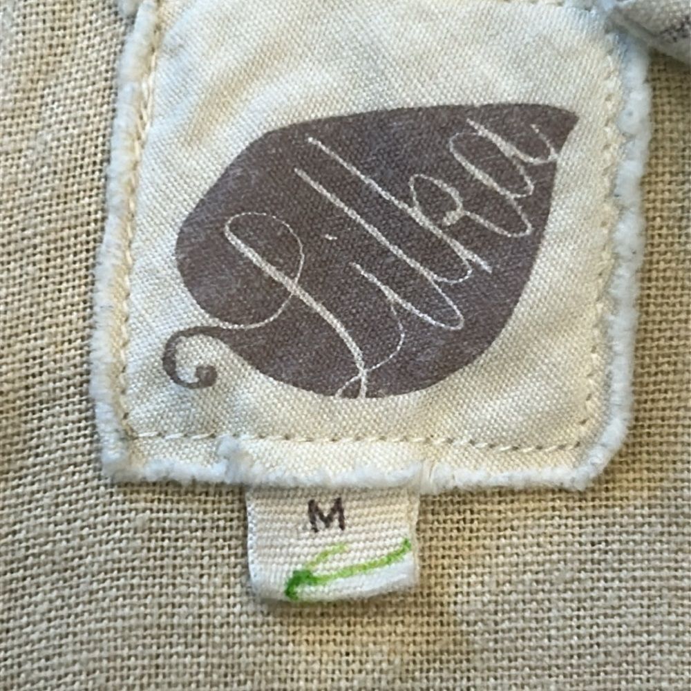 Anthropologie Lilka Black and Cream Sleeveless romper size medium - Picture 8 of 9